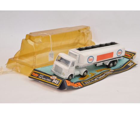 Dinky No. 945 AEC Fuel Tanker. Esso. NM with F Box.