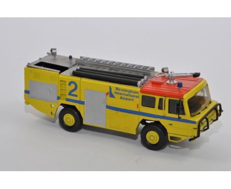 Smith Auto Models 1/48 White Metal Scammell Nubian 4X4 Airport Crash Truck. Lift off back to show detailed engine. Birmingham