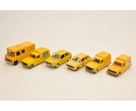 Diecast Commercial group comprising various makers. Schabak, Solido, Norev etc. Generally G to NM. (6)