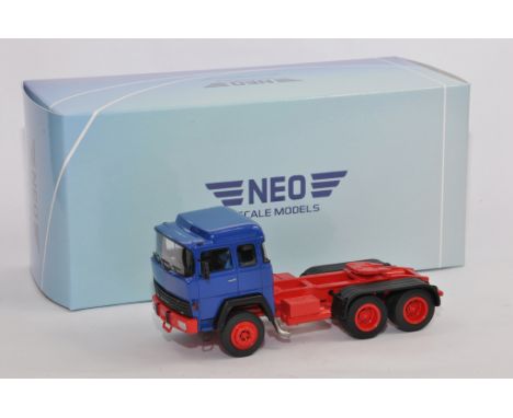 Neo Scale Models 1/43 Magirus Deutz 310 D 22 FS 6x4 tractor Truck Unit. As New. 