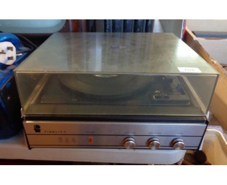A vintage Fidelity UA4 record player