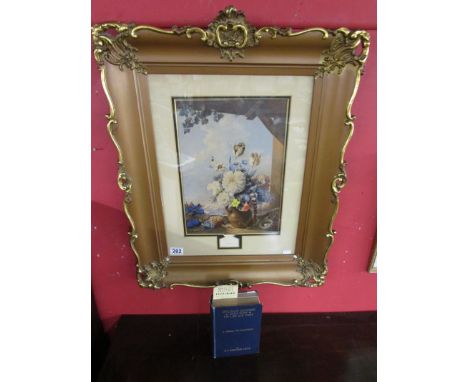 Print - 'The Gardeners Shed' from a painting by V Bartholomew - With art book