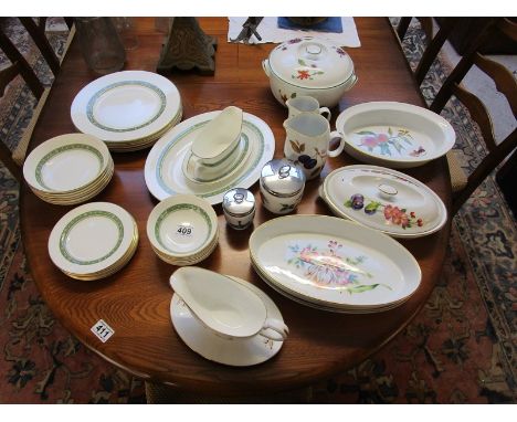 Collection of china to include Royal Doulton &amp; Royal Worcester