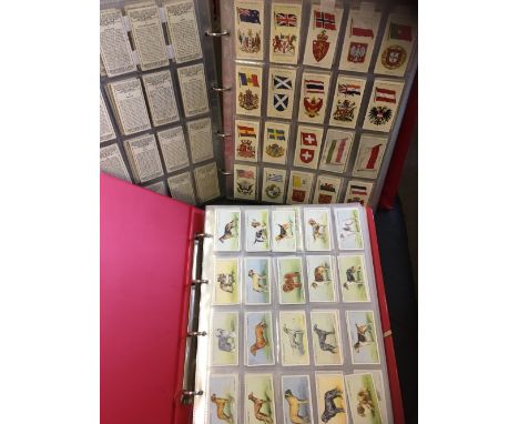 CIGARETTE CARDS : Two albums with an accumulation of Will's and Players cards, part and full sets.