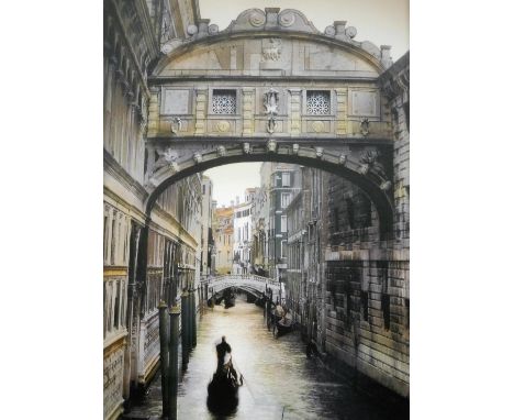 Martial Arts (20thC). Don't Look Back Vanscoy, print, framed, 79cm x 48cm.