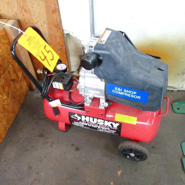 Husky Model TA2530B Mobile Electric 8 Gallon Air Compressor , 120 Volt,