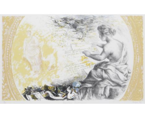 Penny Siopis (South African b.1953) Saartjie Baartman Signed, titled, dated ‘90 and numbered 4/20 Lithograph 28.5 x 48cm; 11¼