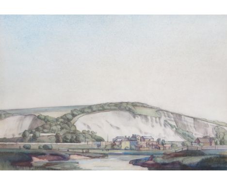‡ James W. Tucker (1898-1972) Chalk Quarry, Amberley, Sussex Signed Watercolour over pencil 35 x 50.5cm Provenance: Atkinson 