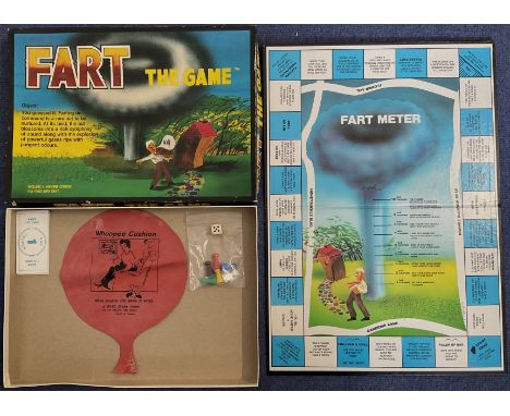 Fart The Game Includes a Whoopee Cushion for those who can't by Paul Lamond Games Ltd 1987, appears to be complete in its ori