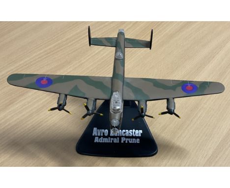 Avro Lancaster Admiral Prune Die-Cast Model with Stand in good conditionWe combine postage on multiple winning lots and can s