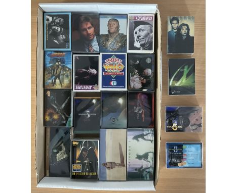 Trading Cards Collection 19 Packs unopened (sealed in cellophane wrappers) Includes Babylon 5 1996, Dr Who 1995, Star Wars Fi