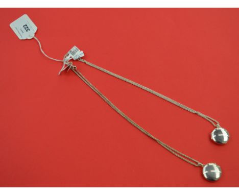 Two designer necklaces [VAT INCLUDED IN THE HAMMER PRICE ON THESE LOT - note this doesn't affect non-VAT registered bidders]
