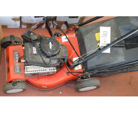 POLICE > Briggs & Stratton 35 Classic petrol lawnmower. [NO RESERVE] [VAT ON HAMMER PRICE]