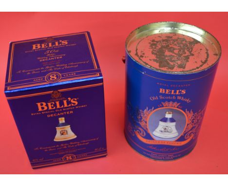 Bell's Extra Special Old Scotch Whisky Decanter - aged 8 years. Together with Bell's Old Scotch Whisky Royal Decanter 23rd Ma
