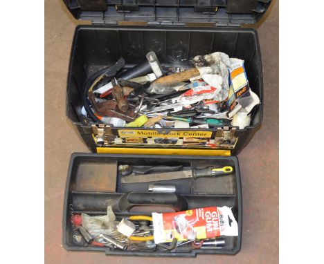 POLICE > Tool box with a quantity of tools. [NO RESERVE] [VAT ON HAMMER PRICE]