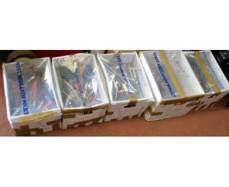 POLICE > 5 boxes full of assorted tools. [NO RESERVE] [VAT ON HAMMER PRICE]