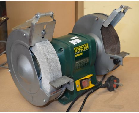 Record Power 8" Bench grinder RPBG8 240volt.