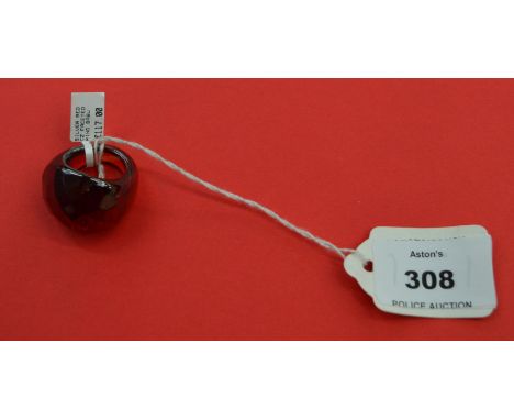 Designer ring RRP £117 [VAT INCLUDED IN THE HAMMER PRICE ON THESE LOT - note this doesn't affect non-VAT registered bidders]
