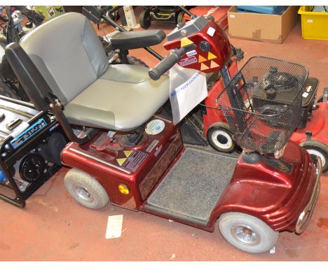 POLICE > Shoprider mobility scooter. [NO RESERVE] [VAT ON HAMMER PRICE]
