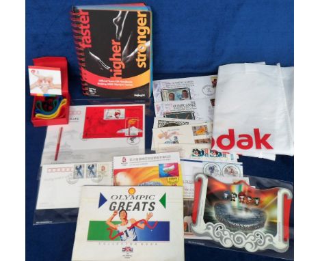 Olympic Memorabilia, a collection of 10 signed commemorative covers inc. Steve Redgrave, James Cracknell, Wayne Gretzky, Debb