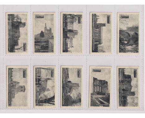 Trade cards, United Automobile Services, two part sets, Churches (Series No 2) (24/25, missing no 1) &amp; Places of Interest