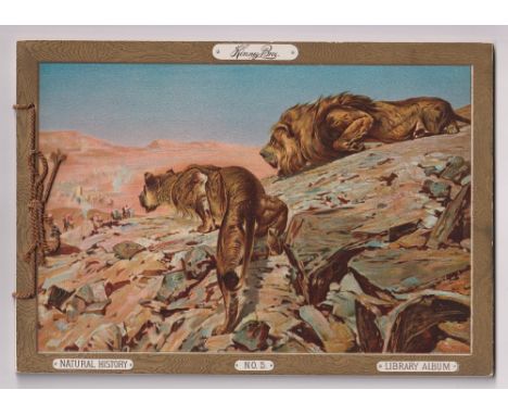 Tobacco album, USA, Kinney, Natural History (vg, complete with original binding) (1)