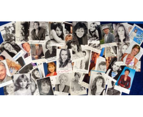 Television and Celebrity Autographs and Photographs, approx. 175 images (postcards, photographs and promotional cards) many s