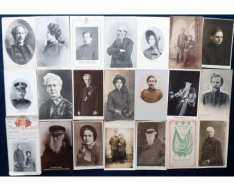 Postcards, Salvation Army, a good mix of approx. 47 cards, inc. RPs of bands, General Bramwell, musicians, Boscombe Salvation
