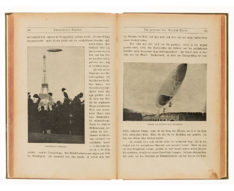 NO RESERVE Balloons.- Santos-Dumont (A.) Im Reich der Lüfte, half-title, photographic portrait frontispiece and illustrations