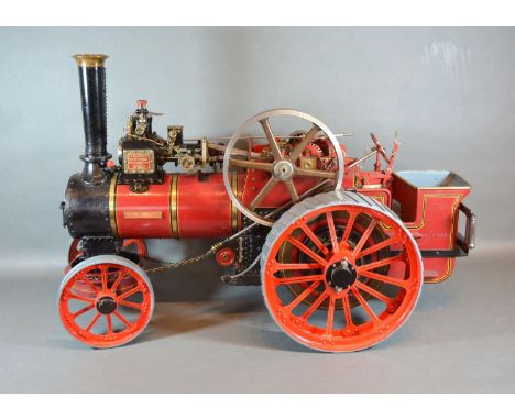 A William Allchin Agricultural Scale Model Traction Engine Royal Chester Live Steam 62 cms long 42 cms high 30 cms wide 