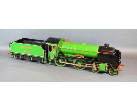 A Gauge 1 Live Steam Engine The Winchester Southern 901 British Railways Schools Class by Aster complete with tender and orig