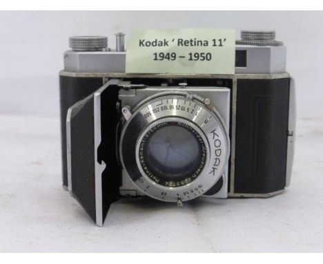 Yesterday's World Camera Shop - a Kodak 'Retina II' camera, 1949-1950.