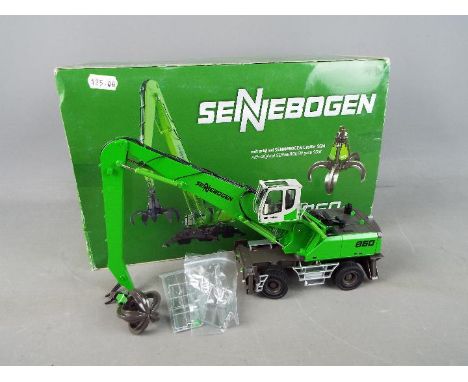 NZG - A boxed 1:50 scale diecast NZG #894 Sennebogen 860M Materials Handling Machine. The model appears to be in Mint conditi
