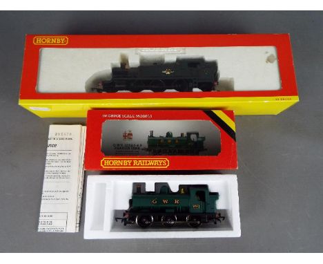 Hornby - Two boxed Hornby OO gauge Locomotives. Lot includes Hornby R2357A Class 61XX 2-6-2 Locomotive OP.No.6132 in BR black