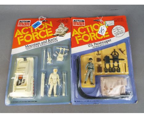 Palitoy, Action Force, Action Man - Two carded Action Force figures by Palitoy. Lot contains Action Force AF9 'Mountain and A