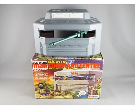 Palitoy, Action Man - A boxed Palitoy Action Man Electronic Command Centre. The playset has signs of use and play, but genera