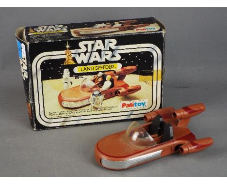 Star Wars, Kenner / Palitoy - A boxed vintage Star Wars Land Speeder. The model, marked Kenner to the underside has play wear