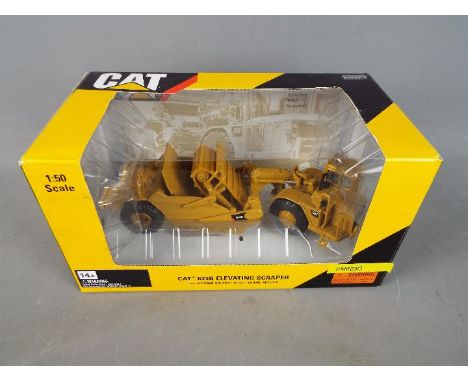 Norscot - A boxed 1:50 scale diecast Norscot #55097 Caterpillar 623G Elevating Scraper. The model appears to be in Mint condi