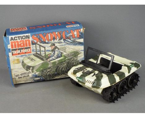 Palitoy, Action Man - A boxed vintage Palitoy Action Man Snowcat. This hard to find vehicle appears to be in Good overall con