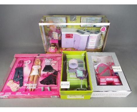 Barbie, Mattel - A boxed Barbie 'Fashion Fever' doll which appears in Mint condition in an Excellent box, with a boxed Barbie
