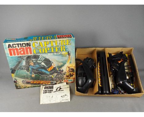 Palitoy, Action Man - A boxed vintage Palitoy Action Man 'Capture Copter'. The item has some play wear but generally appears 