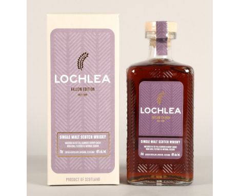 Lochlea Fallow Edition first crop non chill filtered single malt scotch whisky, 70cl, 46% vol, boxed