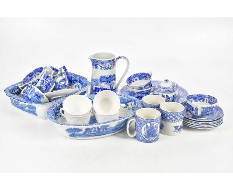 An assortment of modern Spode 'Italian' pattern dinner wares, and other Spode ceramics.Condition Report: Minor crazing throug