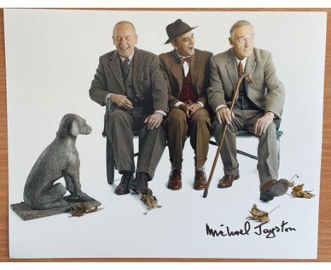 Michael Jayston signed 10x8 colour photo. Michael James (born 29 October 1935), known professionally as Michael Jayston, is a