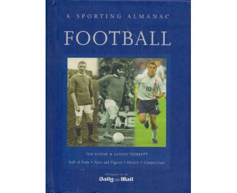 Jimmy Greaves Signed hardback book titled- Football Sporting Almanac. Greaves personally signed on his bio page on page 65. A