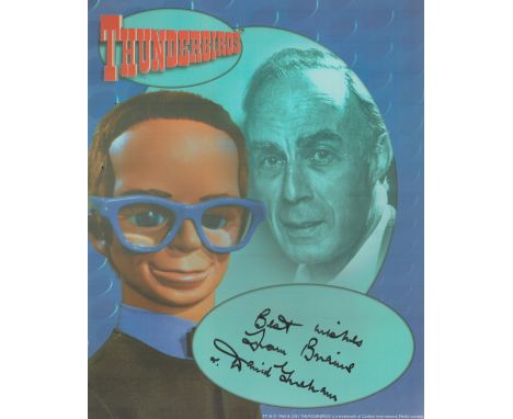 David Graham signed 10x8 colour photo. Graham is an English retired actor. He is best known for voicing the Daleks in Doctor 