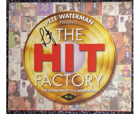 Music Pete Waterman Signed The Hit Factory CD Sleeve With CD and Slipcase Included. Good condition. All autographs come with 
