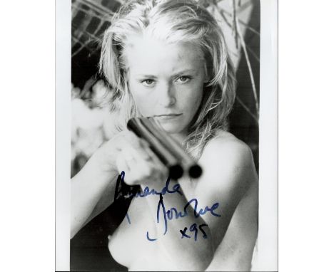 Amanda Donohoe signed 10x8 black and white photo. Amanda Donohoe (born 29 June 1962) is an English actress. She first came to