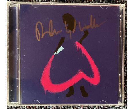 Music Andrew Lloyd Webber Signed Andrew Lloyd Webber's Cinderella CD Sleeve With CD Included. Brand New in Packaging. Good co