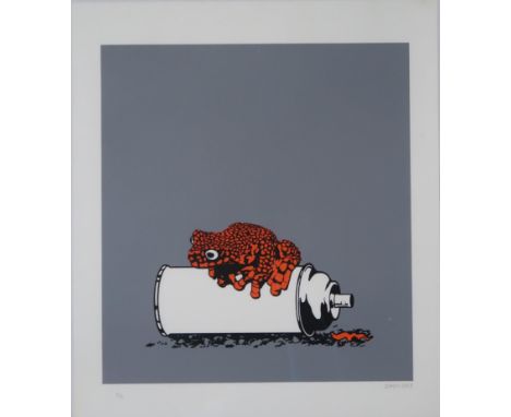 ZANDA (BRITISH CONTEMPORARY) &nbsp;RED FROG &nbsp;Print multiple, signed lower right, dated 2013, numbered 3/5 &nbsp;Together